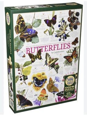 Cobblehill 80015 1000 pc Butterfly Collection Puzzle
